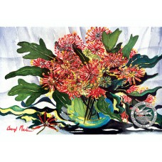 WATERMARK GREETING CARD FIREWHEEL TREE